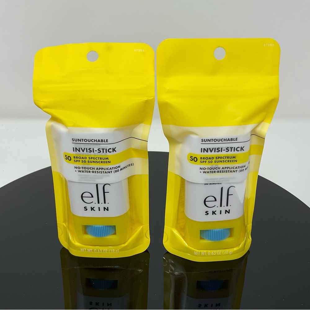 e.l.f. SKIN Suntouchable Invisi-Stick SPF 50 Water Resistant ~ Expires 08/2026